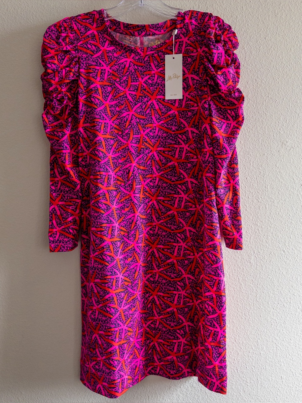 NWT Lilly Pulitzer Steffie Dress in Passion Fruit Pink size S